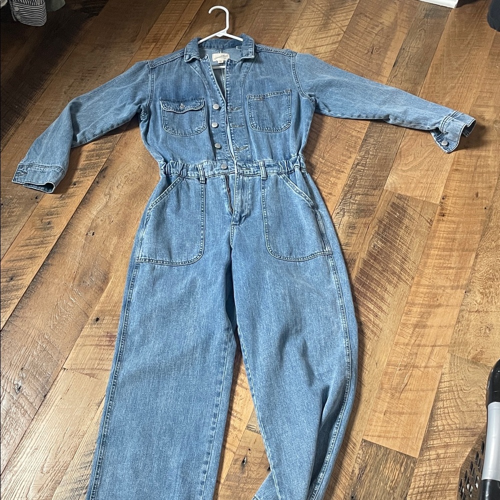 Universal Thread Women's Classic Blue Denim Romper